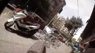 Tibidabo  Barceloneta en Bici - GoPro Hero 4 Black