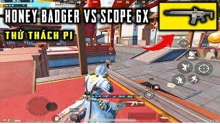 PUBG Mobile  Thử Thách Honey Badger vs 6X Scope Ko Zoom Phần 1