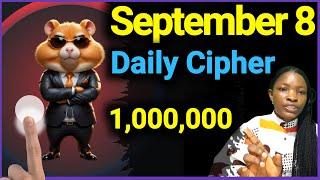 8 September Hamster Kombat Daily Cipher Code  Today