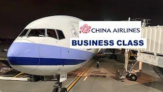 CHINA AIRLINES  中華航空  BUSINESS CLASS Ontario to Taipei CI23 Boeing 777 300er