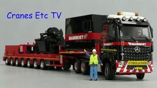 IMC Mammoet Demag AC 650  700 Ballast Trailer by Cranes Etc TV