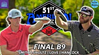 51st American Flying Disc Open  Final B9  Smith Shultz Love Hancock