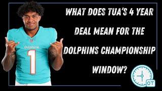 Fins Talk OverTime What Does Tuas New 4 Year Deal Mean for Dolphins Title Window?