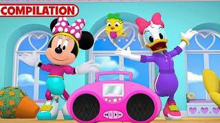 Minnies Bow-Toons   NEW 15 Minute Compilation  Part 4  Party Palace Pals  @disneyjr