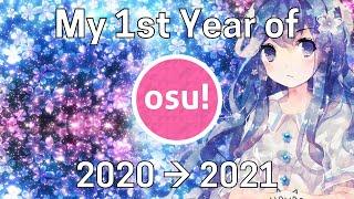 My 1 Year of osu Improvement 2020 - 2021