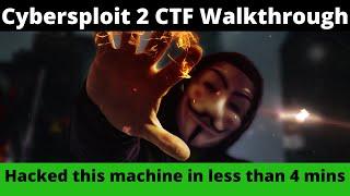 Cybersploit 2 CTF walkthrough  vulnhub machine  CTF walkthroughs