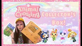 Animal Crossing Collectors Box Unboxing  cokeandredrum