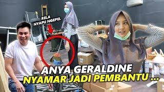 ANYA GERALDINE JADI PEMBANTU BAIM WONG .. PRANK SEISI RUMAH KEDATANGAN PEMBANTU BARU ..