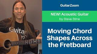 Moving Chord Shapes Across the Fretboard  Acoustic Guitar Workshop