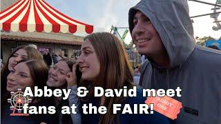 Abbey & David have a blast at the Fair