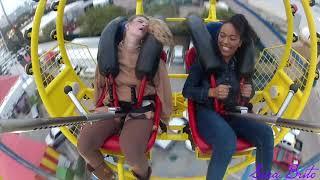 Fainting on a slingshot reverse bungee ride