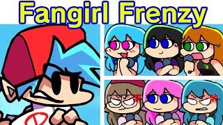 Friday Night Funkin 6 BF VS 6 Sky - Fangirl Frenzy + Cutscenes FNF ModHard 8 Keys