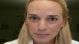 EXCLUSIVO Lilian Tintori pide ayuda en inglés