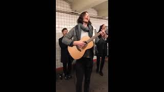 Hozier - Almost Sweet Music Live In The NYC Subway