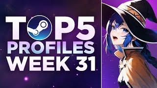 TOP 5 BEST STEAM PROFILES OF THE WEEK  #31