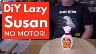 The Self Turning DIY Lazy Susan for Filmmaking - No Motor Needed