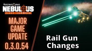 Railguns and Mass Drivers  Major Update  NEBULOUS Fleet Command