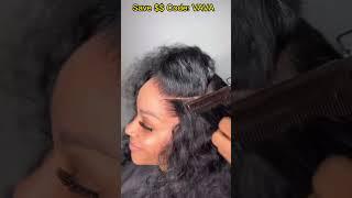 Tutorial How To Sew-in Weave With Closure Install HD Lace wBouncy Hair Ft.#ELFINHAIR Review