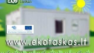 Eko taškas - rūšiuokime antrines žaliavas