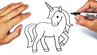 How to draw a Unicorn Step by Step  Unicorn Drawing Lesson