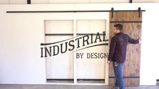 Step-By-Step 13 Double Barn Door Hardware Installation - Industrial By Design