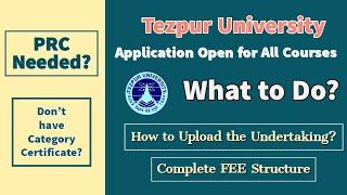 How To Upload Undertaking in TU Admission Portal?  Fees Structure  Every Doubt Cleared