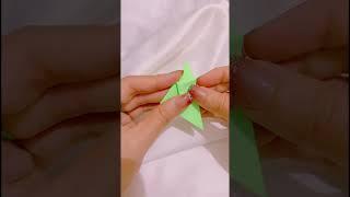 Bikin cincin2an origami #shorts #paperdiy