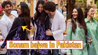 Sonam Bajwa Actress In Pakistan For Shooting Of New Film With Pakistani Actor Ahsan Khan ️ ️