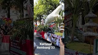 Karnaval Kab. Rembang 2023 #hutri #hutri78 #karnavalrembang #kirabbudaya