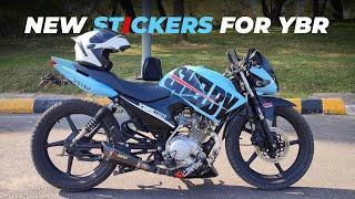 New Graphics for YBR 125  YBR Stickers  SHELBY