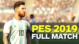 PES 2019 France vs Argentina Full Match