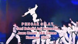 Hebatnya Pencak Silat Indonesia Juara Umum  SEA Games Kamboja 2023#seagames #seagames2023