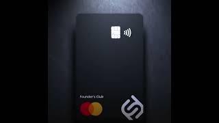All good things come in black  Give way for the SadaPay Founders Club Card