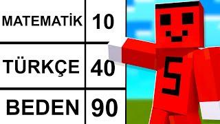 SAMET OKUL KARNESİNİ ALDI  - Minecraft