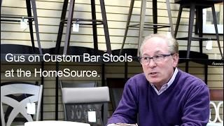 Custom Bar Stools at the HomeSource