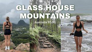 GLASS HOUSE MOUNTAIN CLIMB  sunshine coast  australia VLOG