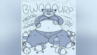 Furry weight gain comic by @fatio_catio
