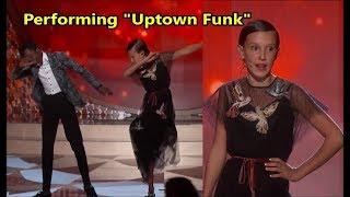 Millie Gaten and Caleb performing Uptown Funk *THROWBACK*