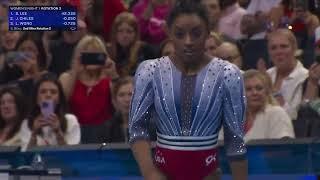 Simone Biles stuns on floor night 1  U.S. Olympic Gymnastics Trials