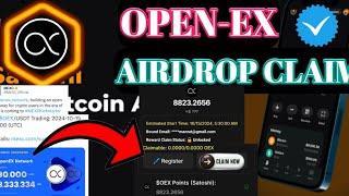 OpenEx Claim Update। OEX App Airdrop। OepnEx Withdraw Update ।OpenEx Listing MEXC Exchange।