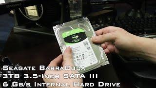 Unboxing - Seagate BarraCuda 3TB 3.5-Inch SATA III 6 Gbs Internal Hard Drive