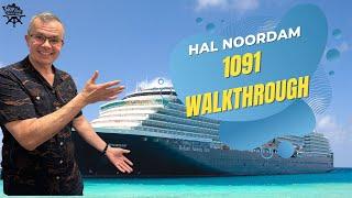 Noordam Oceanview 1091 Category D Walkthrough