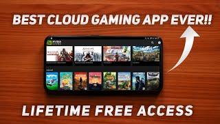 PLAY ANY PC GAMES ON ANDROID  BEST EVER CLOUD GAMING APP  WORKING TRICK 100% NO QUEUE
