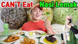 I Cannot Eat NASI LEMAK Korean Trying Malaysian Street Food in Penang