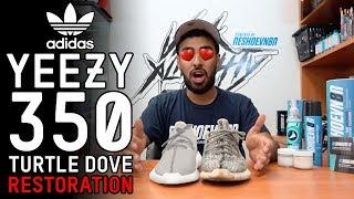 Yeezy 350 Turtle Dove Restoration Tutorial with Vick Almighty