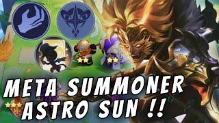 HARDEST COMMANDER NOW  BUSS SKILL 3 OP META SUMMONER COMBO  MAGIC CHESS MOBILE LEGENDS