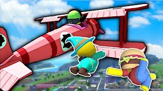 DANGEROUS RAGDOLL STUNTS - Wobbly Life Multiplayer Gameplay