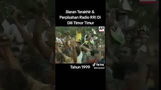 siaran radio Indonesia di Timor Leste 1999