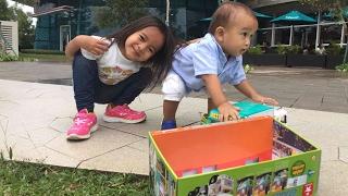 Review Mainan Anak Laki Truk Sampah  Garbage Truck - edisi koleksi mobil mobilan Kenzo