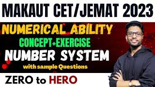 MAKAUT CET 2023 Exam FREE preparation  Numerical Ability  Number System - YOUTH CAREER HUB